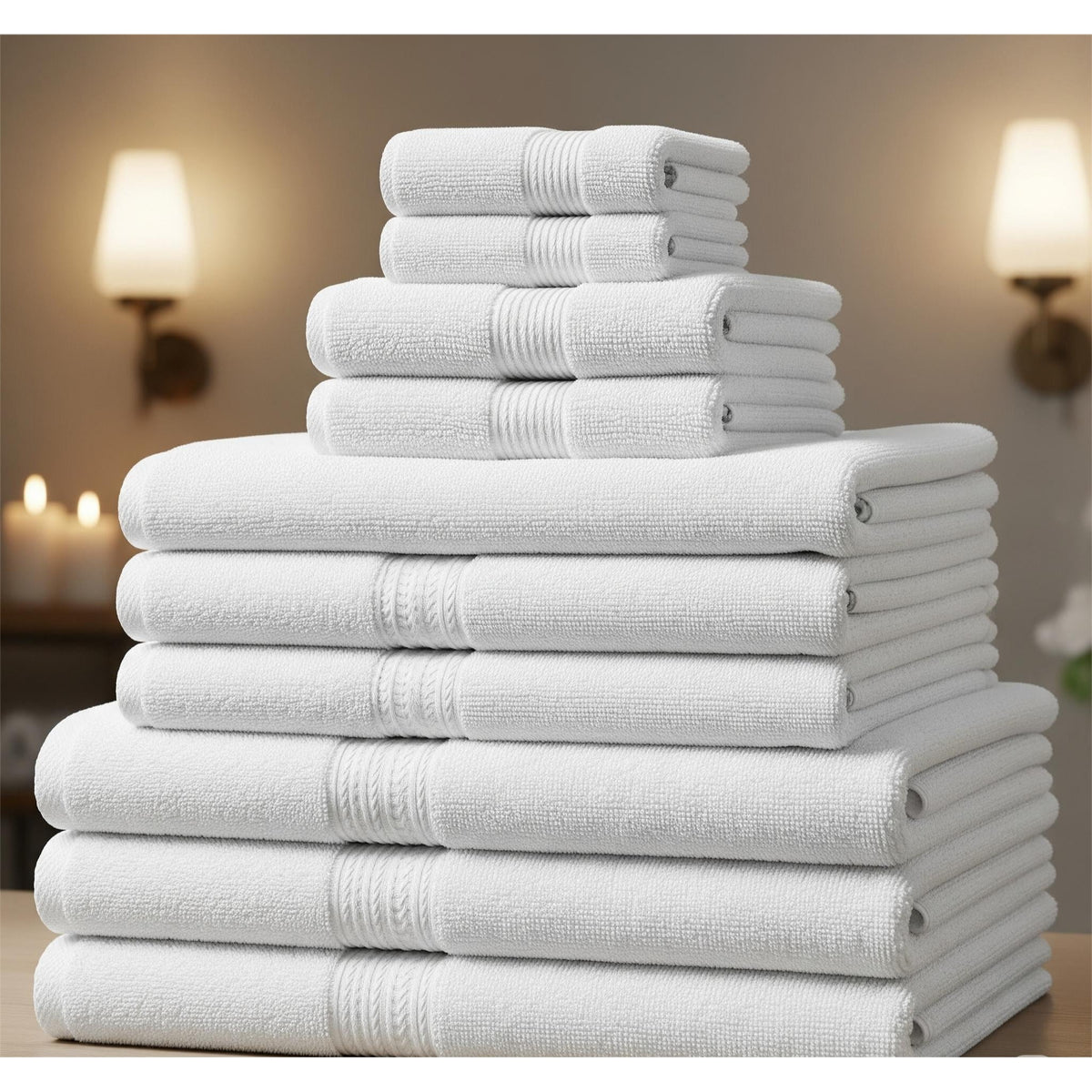 Pack of 12 Towels Set